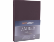 Dekoking Amber Chocolate Sheet 90x200 cm