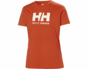 Dámské tričko Helly Hansen v tričku HH Logo 34112_179, Orange M