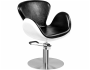 Activeshop Gabbiano Hairdressing Chair Amsterdam Black and White