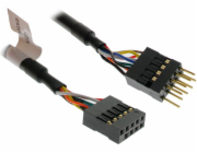 AKASA kabel prodloužení interního USB portu, 40cm