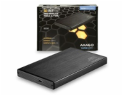 AXAGO,  EE25-XA3, USB 3.0 - SATA 2,5" externý hliníkový box Black
