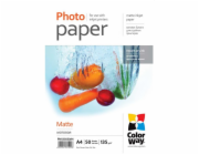 COLORWAY fotopapír/ matte 130g/m2, A4/ 50 kusů