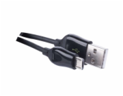 Kabel USB2.0 A konektor - micro B konektor (vidlice - vidlice), 1m SM7004B