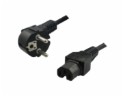 LOGILINK CP105 LOGILINK - Power cord, safety plug 90° to IEC C15 female, 2m, black