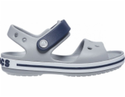 Crocs crocs sandály pro děti Crosband Sandal Kids Grey-Granate 12856 01U 32-33