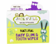 Jack Njill přírodní ubrousky pro mytí dětských dásní, 25 ks