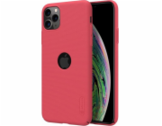 Pouzdro Super Frosted Shield Apple iPhone 11 Pro Max (s výřezem loga) světle červené