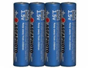 AgfaPhoto Power alkalická baterie 1.5V, LR03/AAA, shrink 4ks 