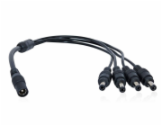 XtendLan Napájecí kabel/splitter 1 na 4, jack 2,1mm
