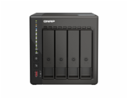 QNAP TS-453E-8G (4core 2,6GHz, 8GB RAM, 4x SATA, 2x M.2 NVMe slot, 2x HDMI 4K, 2x 2,5GbE, 4x USB)
