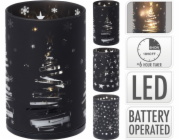 Svícen vánoční LED 10,7 cm mix dekorů