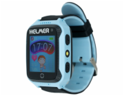 HELMER dětské hodinky LK 707 s GPS lokátorem/ dotykový display/ IP54/ micro SIM/ kompatibilní s Android a iOS/ modré