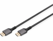 PREMIUM DisplayPort 8K60Hz UHD DP/DP M/M propojovací kabel 2m Černý