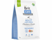 BRIT Care Dog Sustainable Adult Large Breed Chicken & Insect - dry dog food - 3 kg
