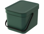 Brabantia Sort & Go 6l odpadkový koš zelený