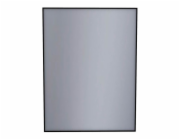 Obdélníkové zrcadlo Dubiel Vitrum Stark 60 x 80 cm v rámečku černé