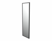 Obdélníkové zrcadlo Loft 163 x 43 cm v rámu černé