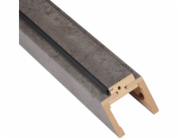 Rámový nosník nastavitelný 140-180 mm, tmavý beton 90 cm