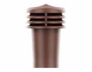 Gravitační ventilátor fi 110 mm hnědý