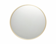 Kulaté zrcadlo GoodHome Muhely 40 cm v kovovém rámu zlaté
