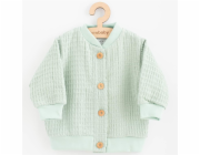 Kojenecký mušelínový kabátek New Baby Comfort clothes šalvějová Vel.62 (3-6m)