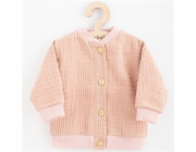 Kojenecký mušelínový kabátek New Baby Comfort clothes růžová Vel.86 (12-18m)