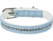 Kamínkový obojek pro psa Trixie Active Comfort, světle modrý, XXS–XS: 17–21 cm/12 mm