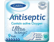 Cairn CARIN_Antiseptic Ultra Wings ultratenké hygienické vložky s křidélky 9 ks
