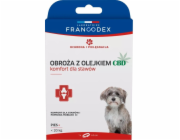 FRANCODEX Obojek s CBD olejem 60 cm pro psy vážící méně než 20 kg - 1 ks.
