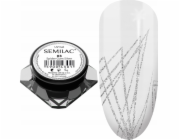 Semilac Semilac Spider Gum 03 Silver dekorační gel univerzální