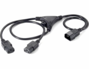 Vybavit Y IEC C14 -> 2x IEC C13 napájecí kabel 1,60m (112210)