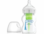 Dětská kojenecká láhev Dr Browns se širokým hrdlem Options+ 0m+ 150ml 2 kusy (WB52600)