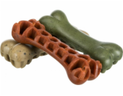 Trixie Denta Fun Veggie medový hřeben, kost pro psy, 8,5 cm, 28 g, s mořskými řasami, vegetariánský, 60 ks/bal.