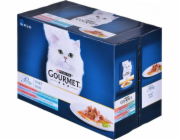 GOURMET Perle Duet Fish - wet cat food 