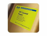 HP Universal Coated Paper, 124 microns (4.9 mil) • 90 g/m2 (24 lbs) • 610 mm x 45.7 m, Q1404B