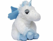 Molli Toys Unicorn bílá a modrá 20 cm