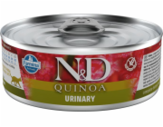 N&D QUINOA CAT Adult Urinary Duck & Cranberry 80g konzerva pro kočky