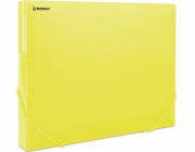 Donau Folder s elastickým páskem. DONAU, PP, A4/30, 700 mikronů, transparentní žlutá