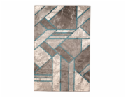 Koberec DOMOLETTI, 230×150 cm, šedý, modrý