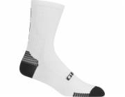 Ponožky Giro GIRO HRC + GRIP bílá černá vel. XL (46–48) (NOVÉ)