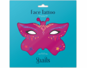 Šneci Šneci, Dětská nálepka na obličej, Tetování na obličej - Fairy Dust