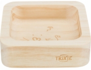 Miska Trixie, pro králíky/hlodavce, dřevěná, 60 ml/8 × 8 cm