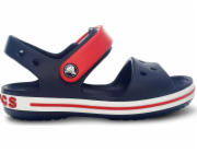 Crocs Dětské sandály Crocband Jr tmavě červená, velikost 23
