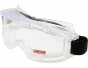 Ochranné brýle Yato, bezbarvé SG-60, elastický pásek, větrací otvory (YT-7382)