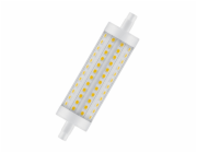 LED lampa Osram R7S, 118mm, 12,5W, 2700K, 1521lm, transparentní
