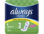 Hygienické vložky Always Classic Standard 10 ks