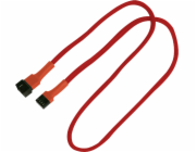 Nanoxia 4-pin - 4-pin, 0,6 m, červená (900300012)