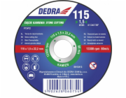 Dedra Shield 125x3.0x22.2mm na řezání kamene - F13424