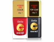 Delia Cosmetics Coral Hybrid Gel Nail email č. 25 11ml