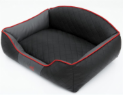Hobbydog Elite Bed - Black - grafitové XL bočnice
